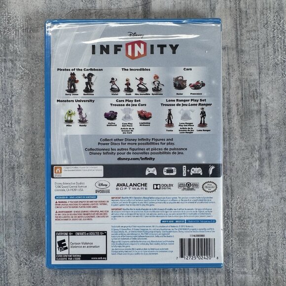 Disney Infinity - Nintendo Wii U Brand New Sealed - Picture 2 of 4